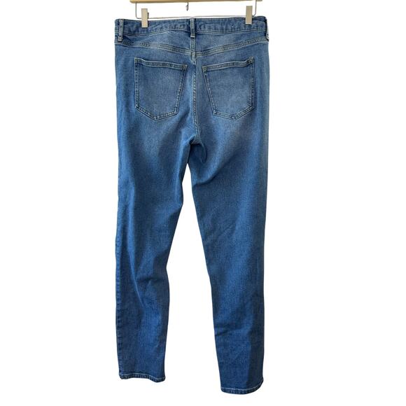 Boden Denim GIRLFRIEND Medium Rinse High Waist Jeans Women's 10L 10 Long - Picture 4 of 4